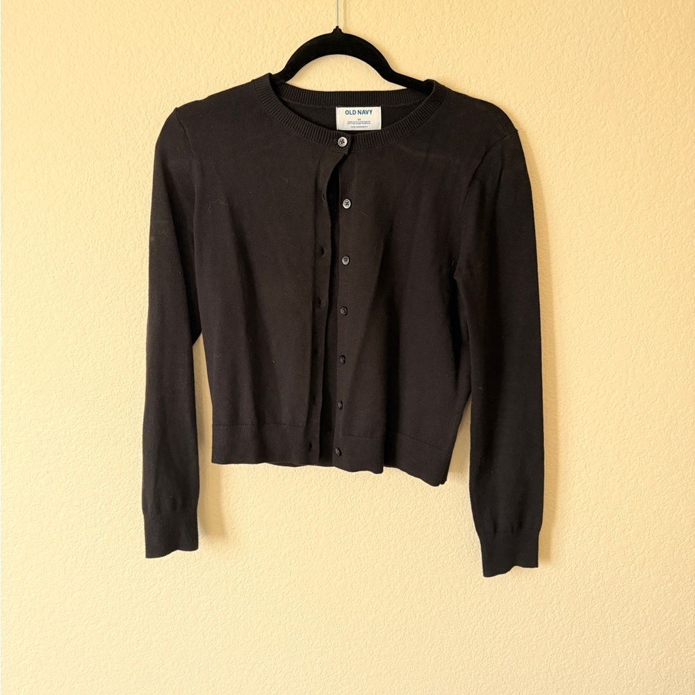 Old Navy Women's Classic Black Cardigan